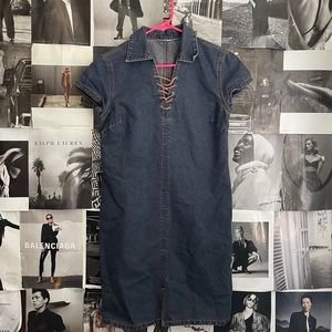 Y2K Denim Dress